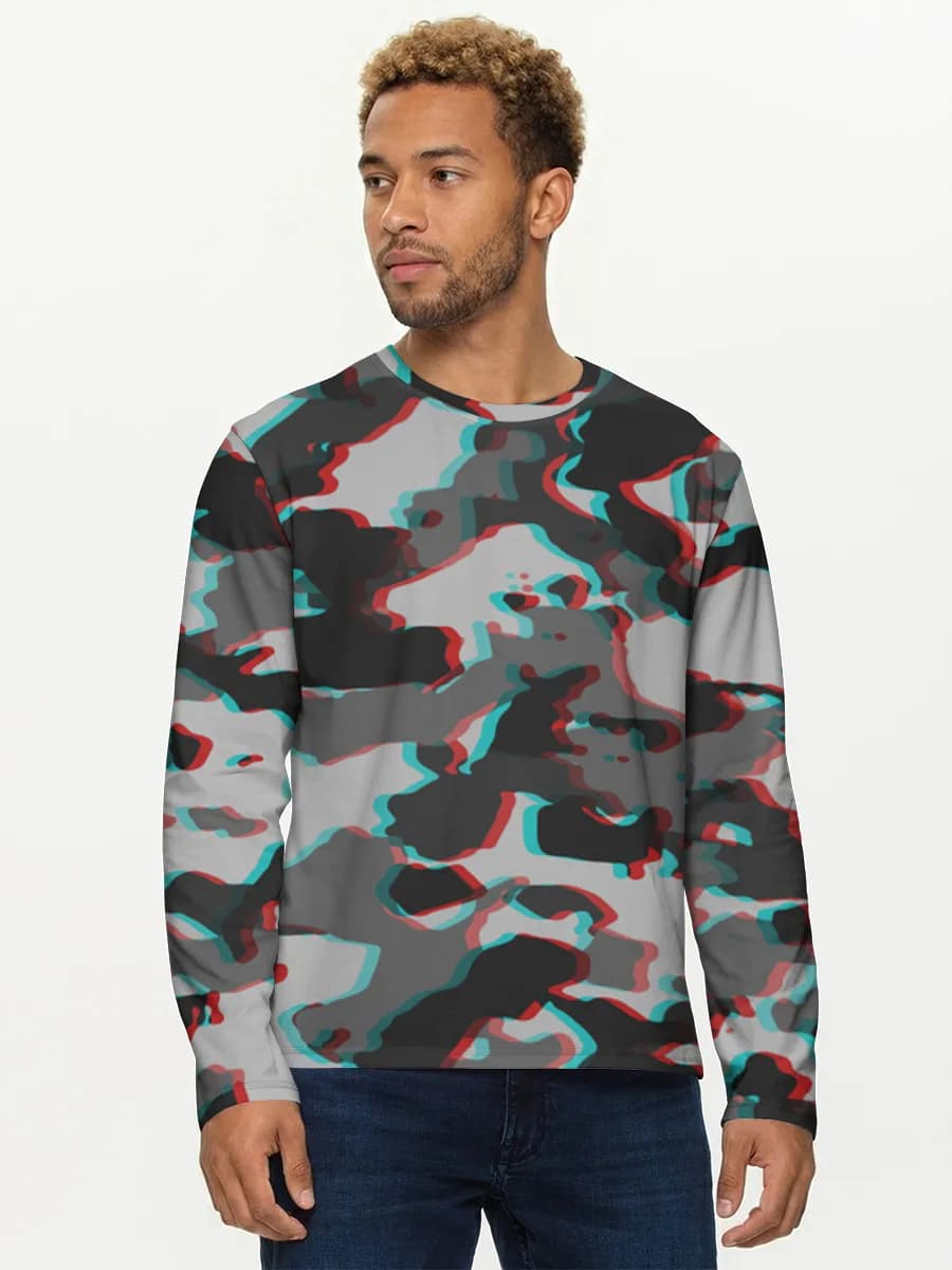 Men's cotton long sleeve shirt
