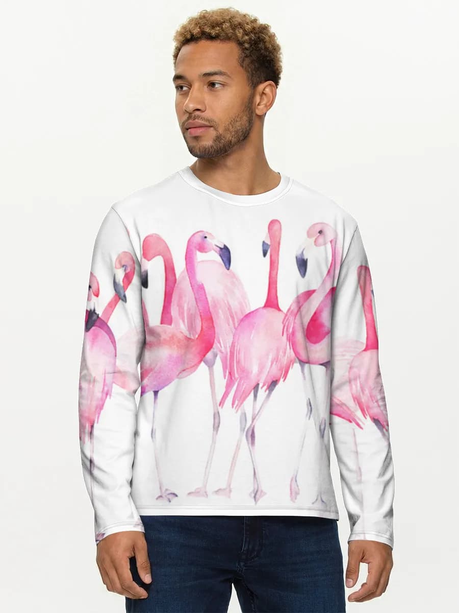 Men's cotton long sleeve shirt