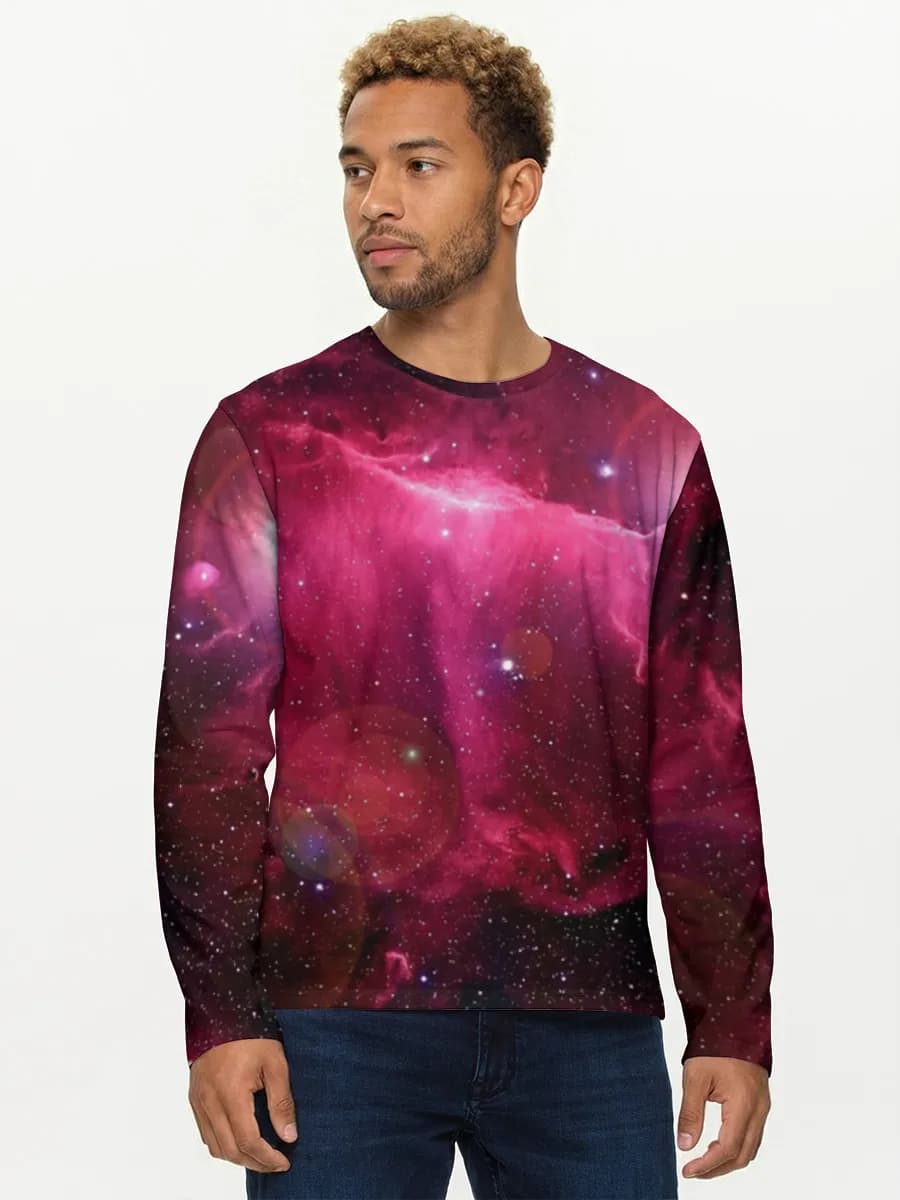 Men's cotton long sleeve shirt