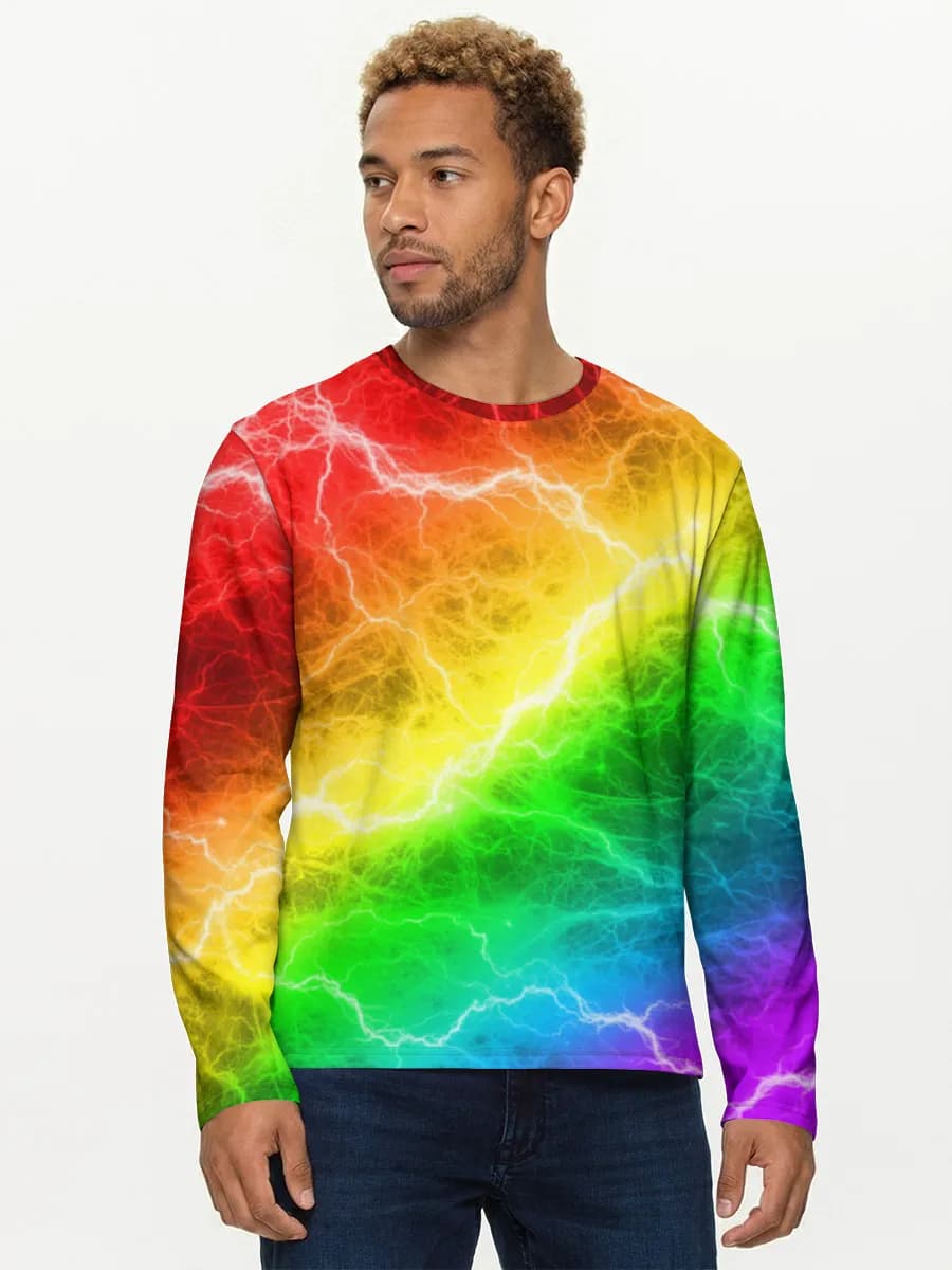 Men's cotton long sleeve shirt