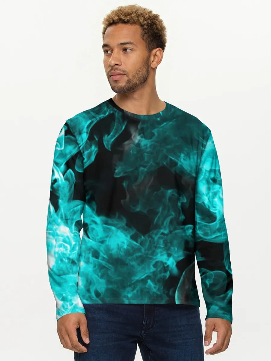 Men's cotton long sleeve shirt