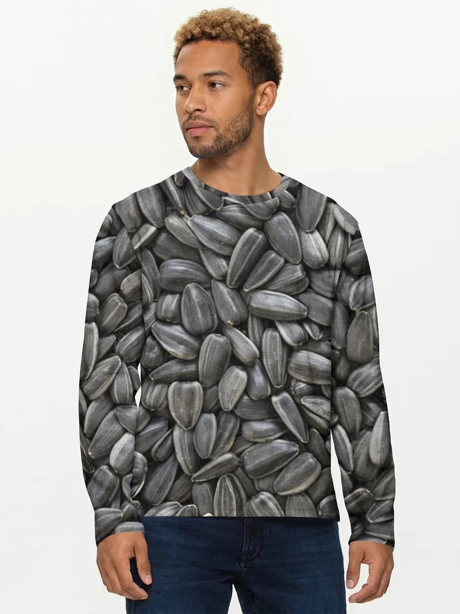 Men's cotton long sleeve shirt