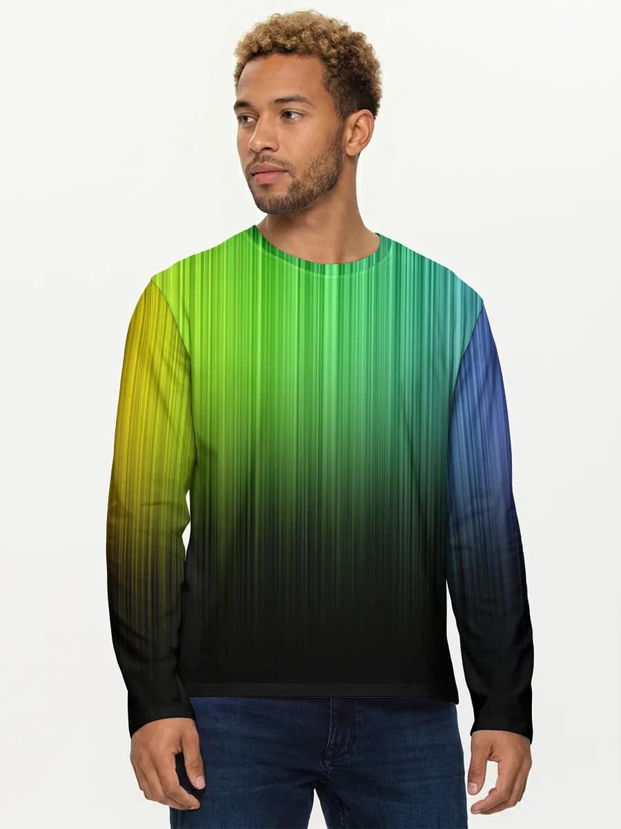 Men's cotton long sleeve shirt