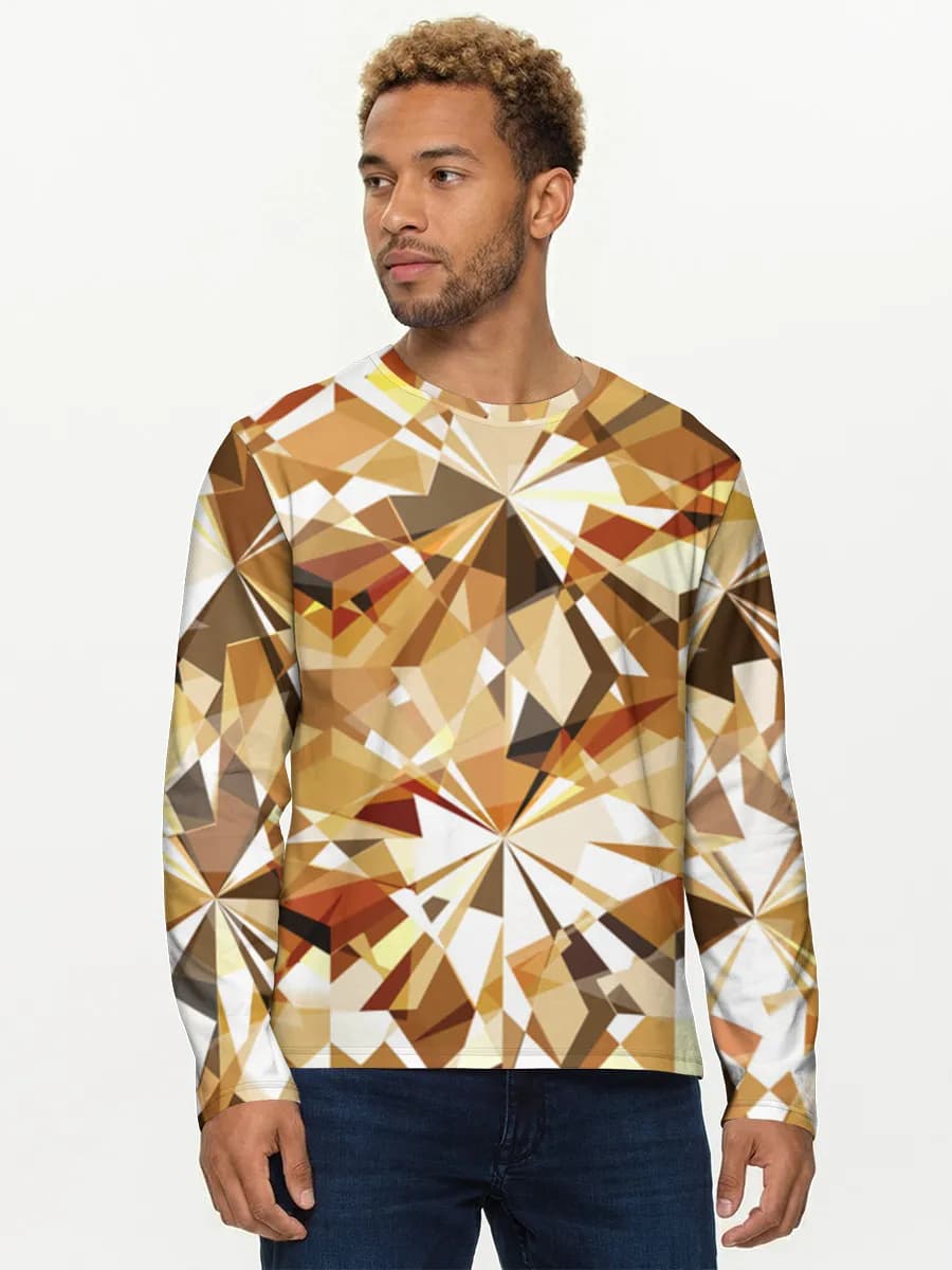 Men's cotton long sleeve shirt