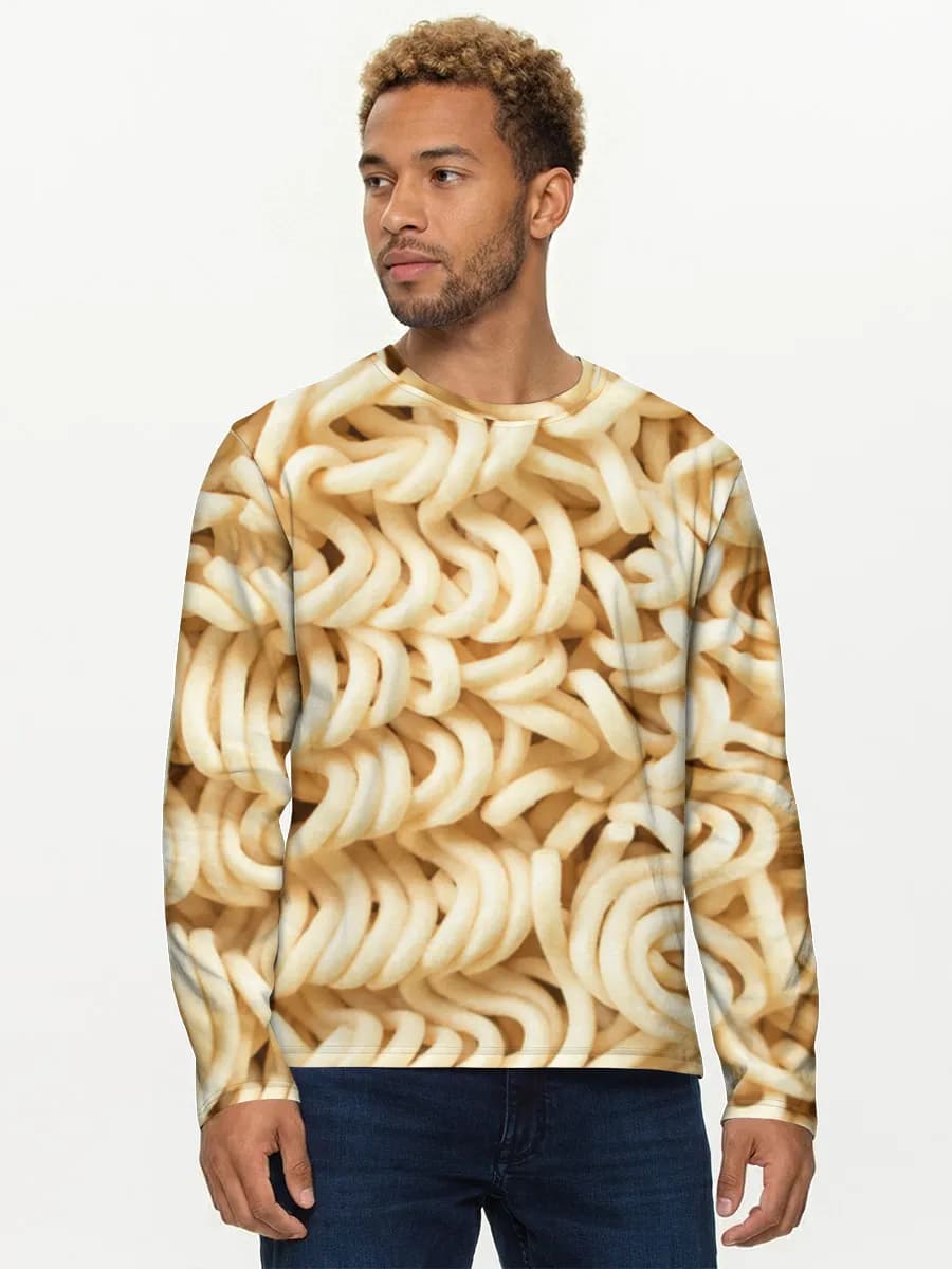 Men's cotton long sleeve shirt