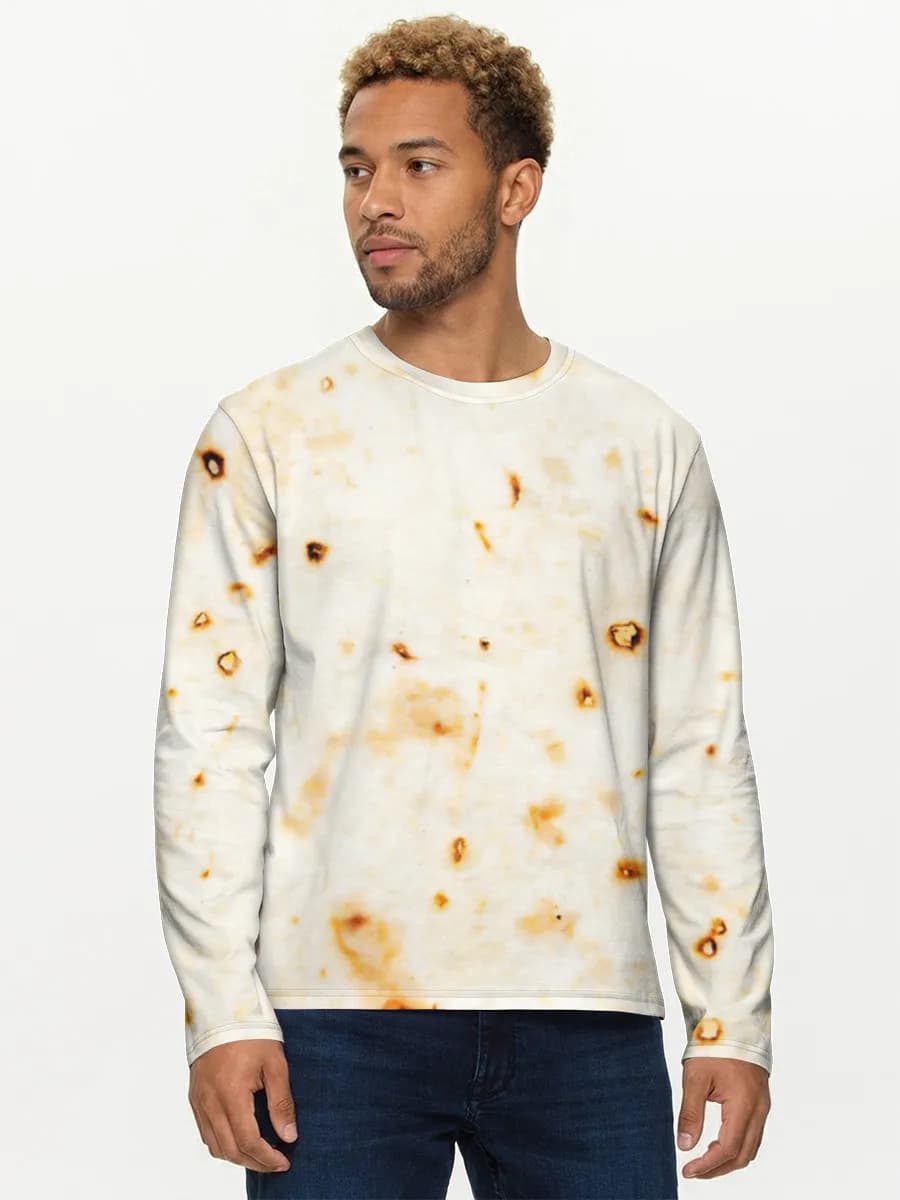 Men's cotton long sleeve shirt