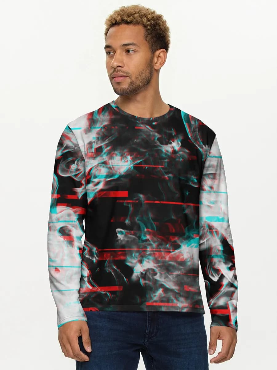 Men's cotton long sleeve shirt