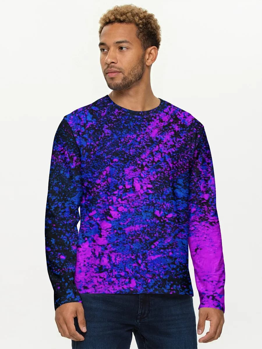 Men's cotton long sleeve shirt