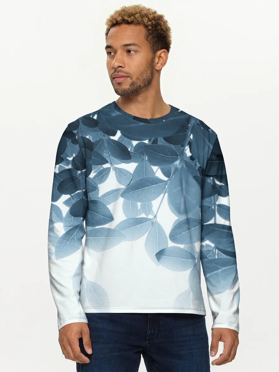 Men's cotton long sleeve shirt