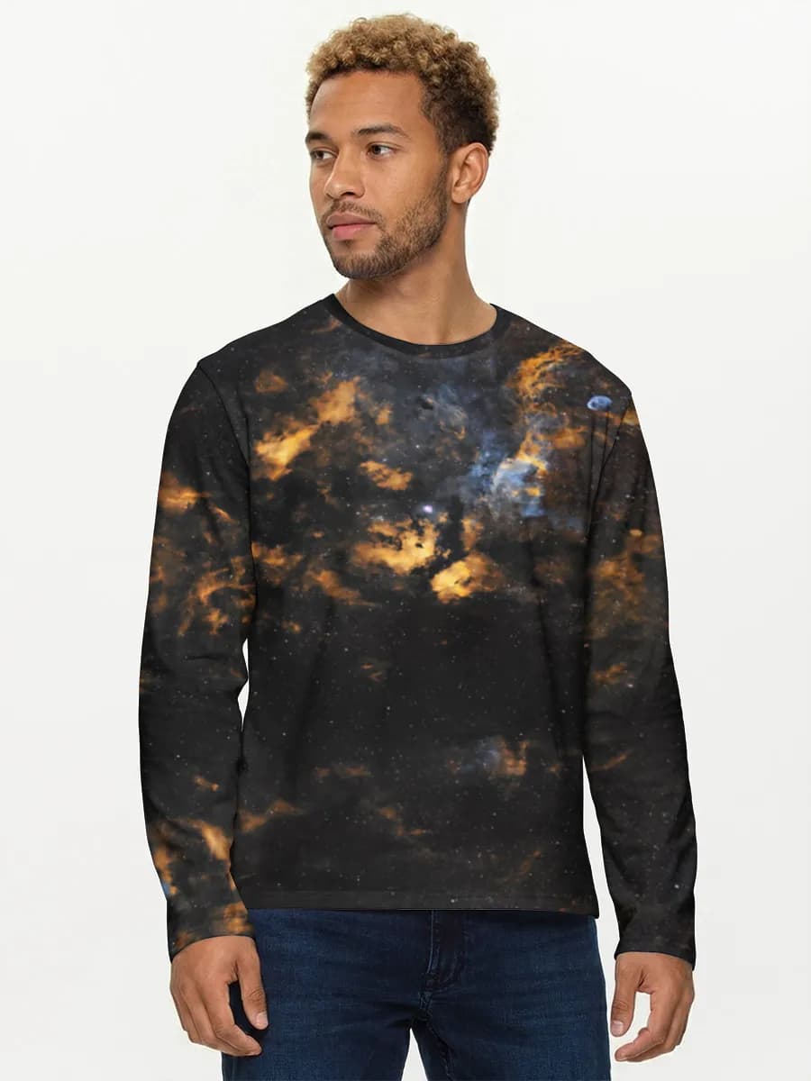 T-shirt Coton Manches Longues Homme