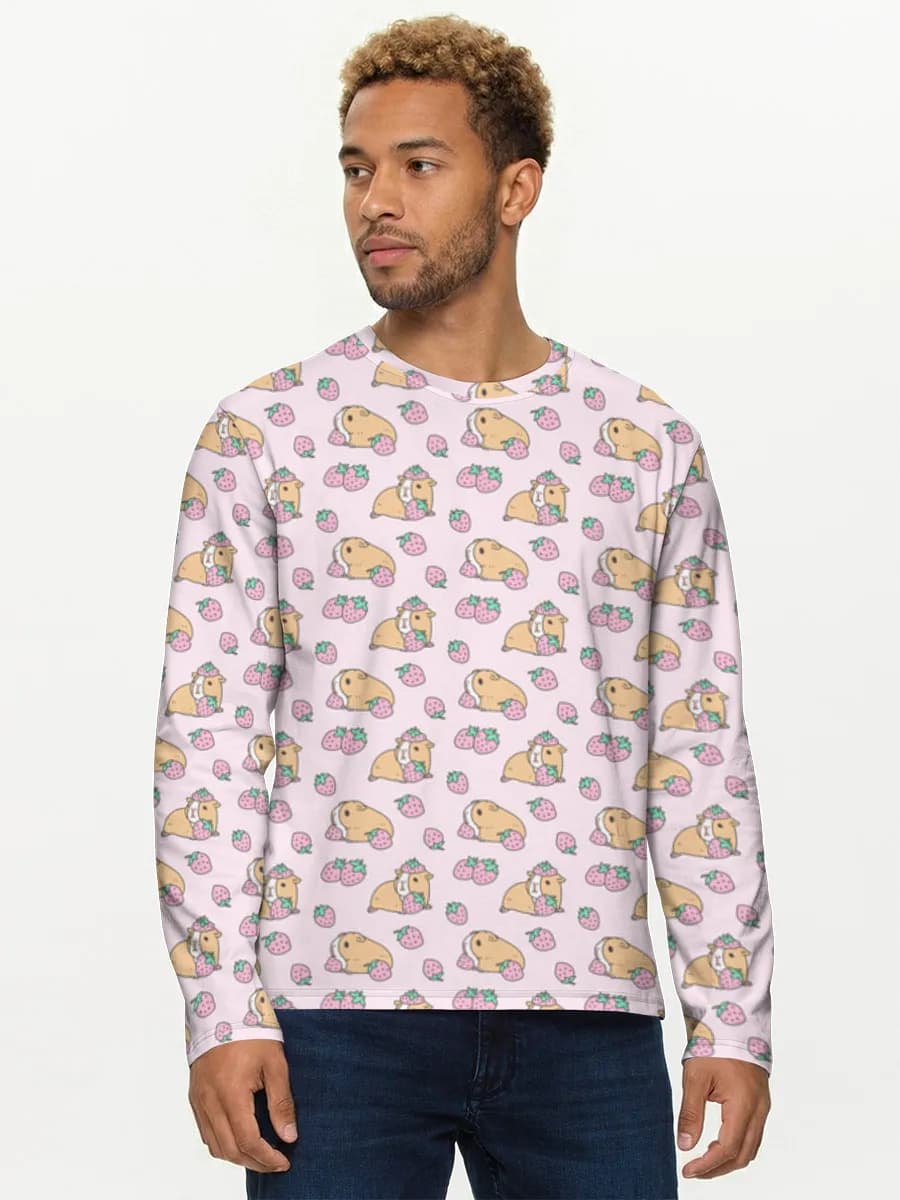 Men's cotton long sleeve shirt