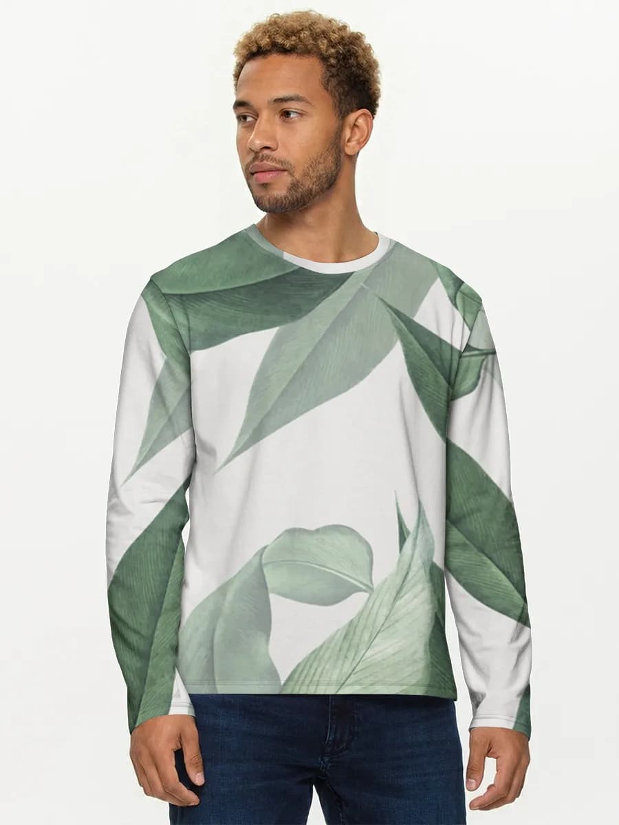 남성 코튼 롱슬리브