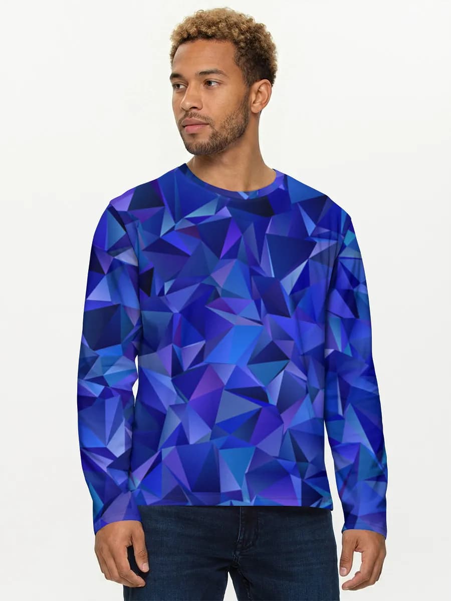 Men's cotton long sleeve shirt