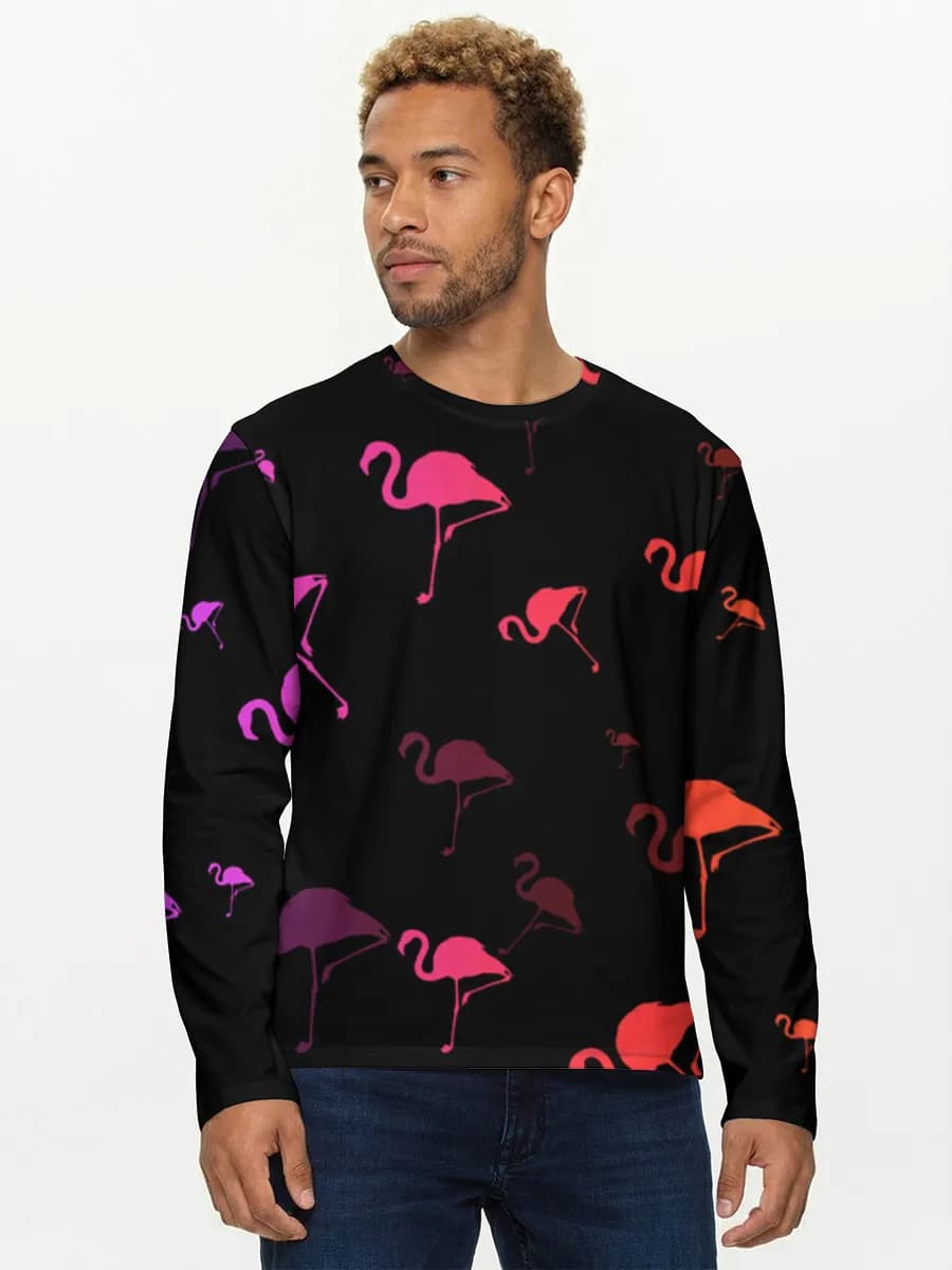 Men's cotton long sleeve shirt