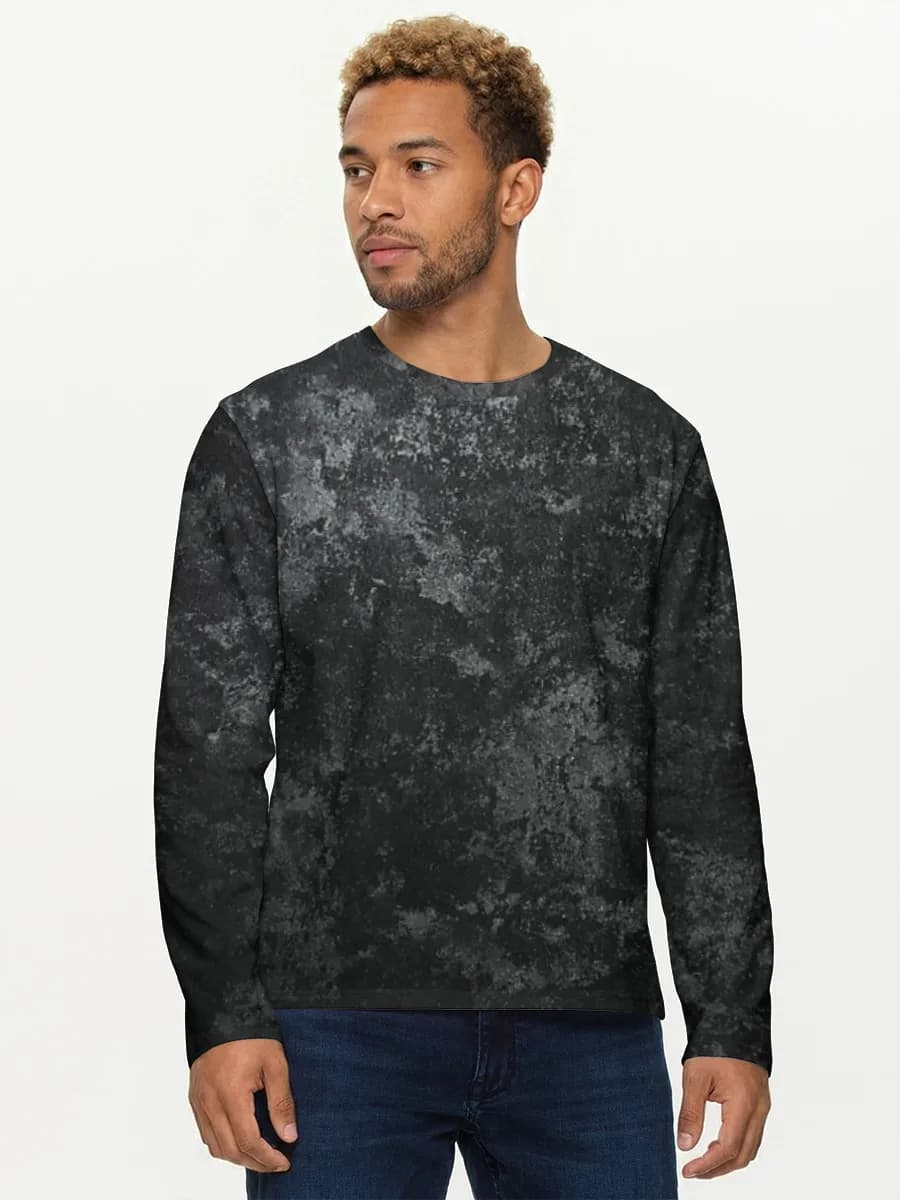 Men's cotton long sleeve shirt
