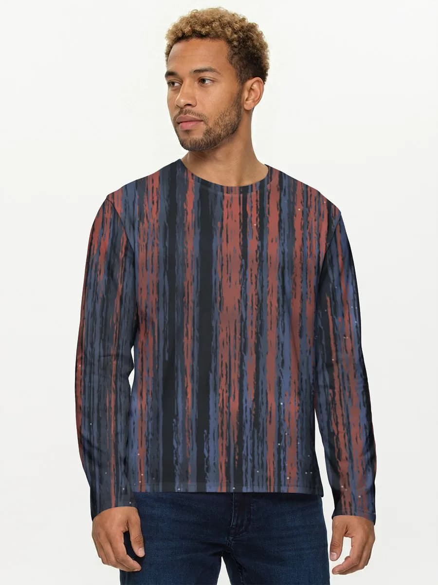 Men's cotton long sleeve shirt