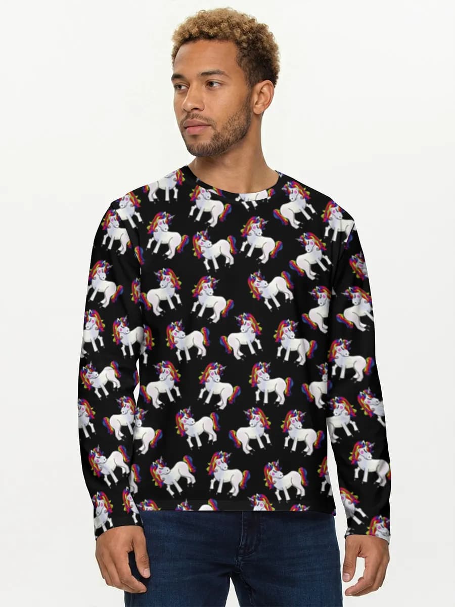 Men's cotton long sleeve shirt