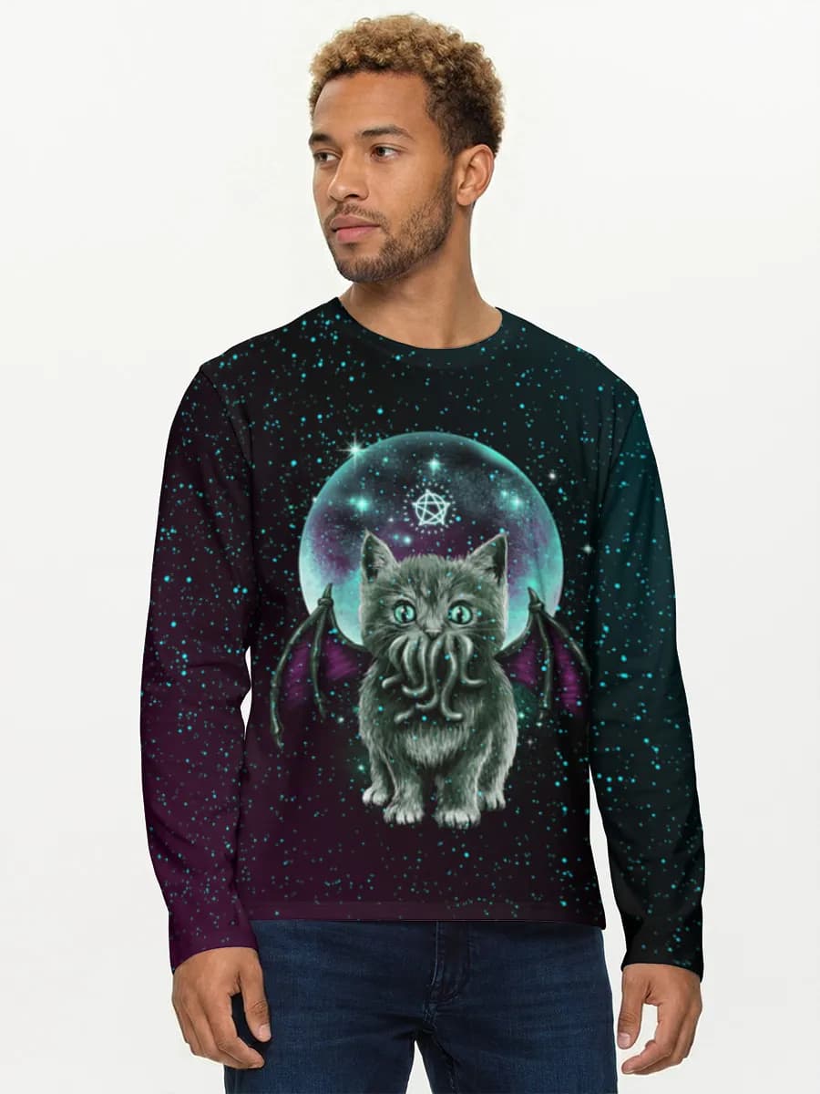Men's cotton long sleeve shirt
