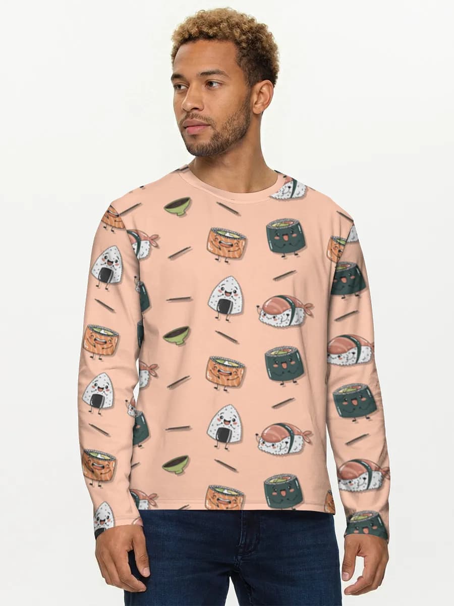 Men's cotton long sleeve shirt