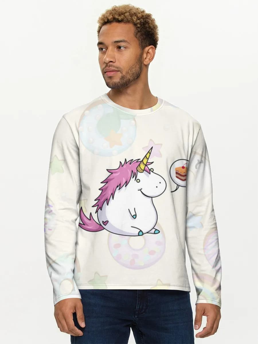 T-shirt Coton Manches Longues Homme