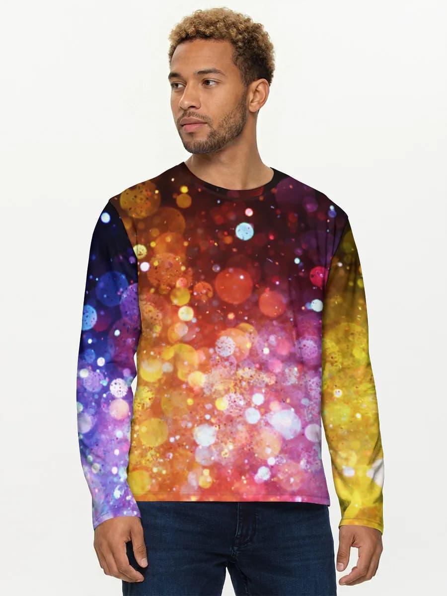 Men's cotton long sleeve shirt