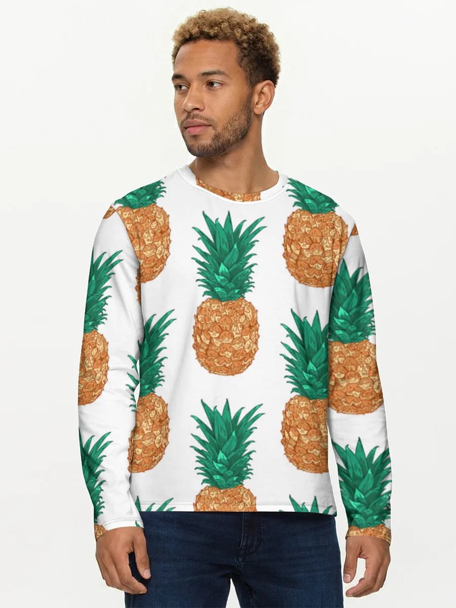 Men's cotton long sleeve shirt