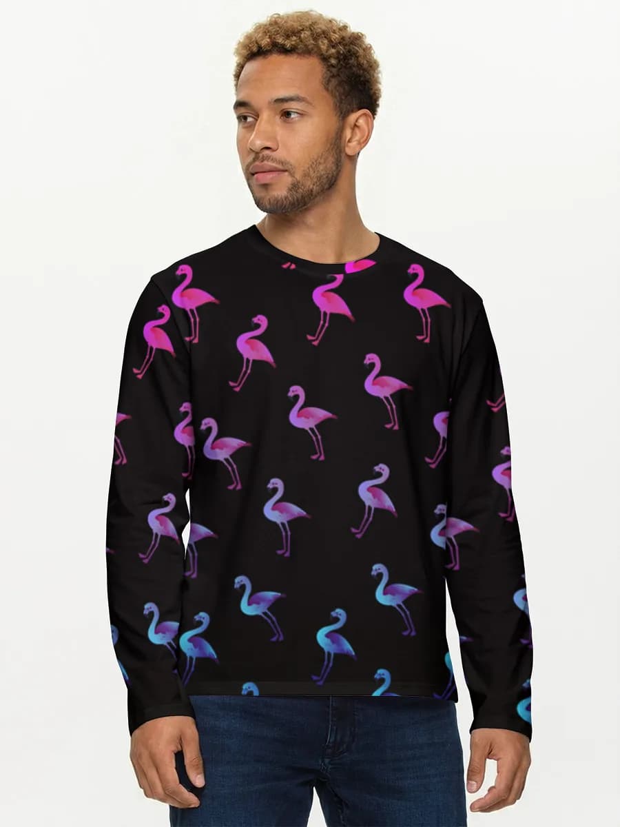 Men's cotton long sleeve shirt