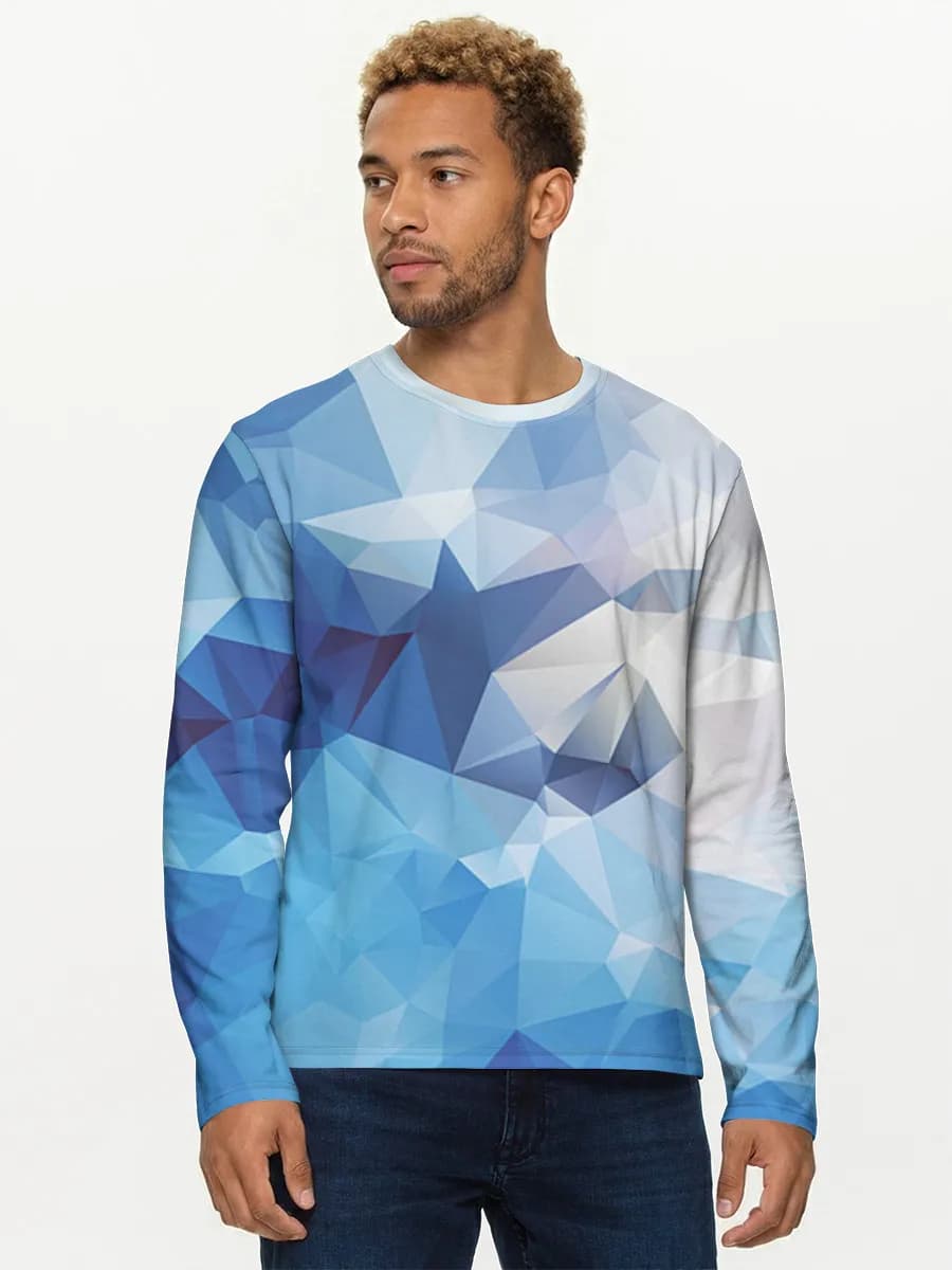 Men's cotton long sleeve shirt