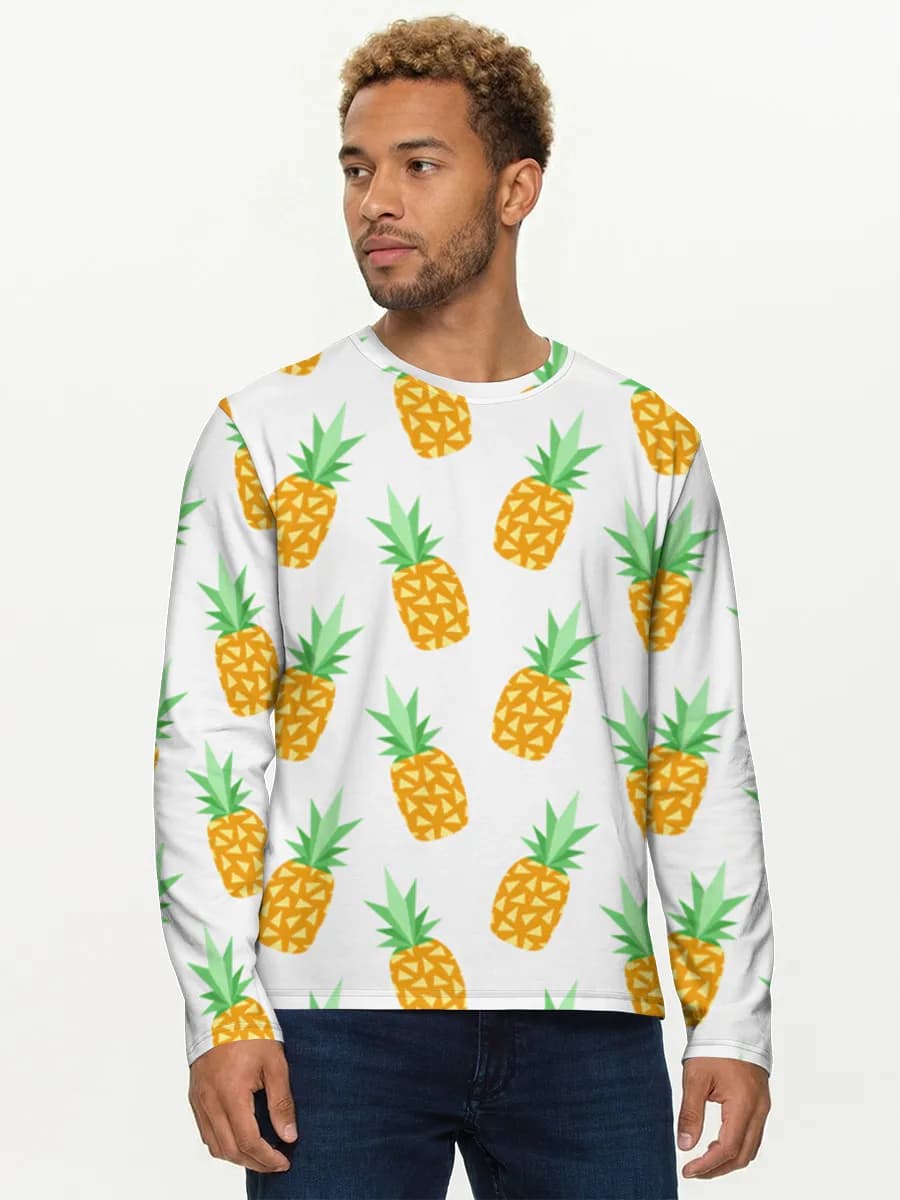 Men's cotton long sleeve shirt