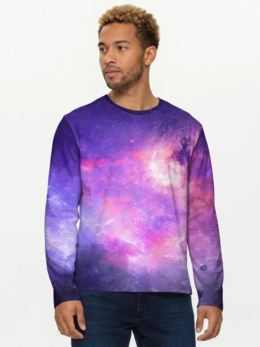 T-shirt Coton Manches Longues Homme