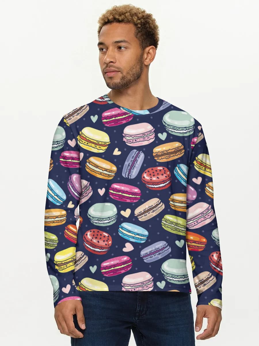 Men's cotton long sleeve shirt