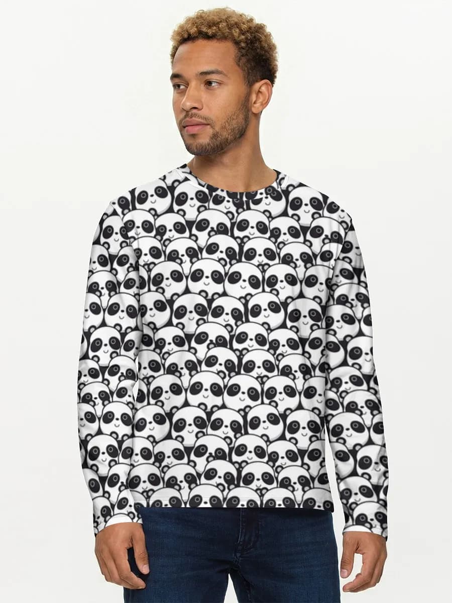 Men's cotton long sleeve shirt