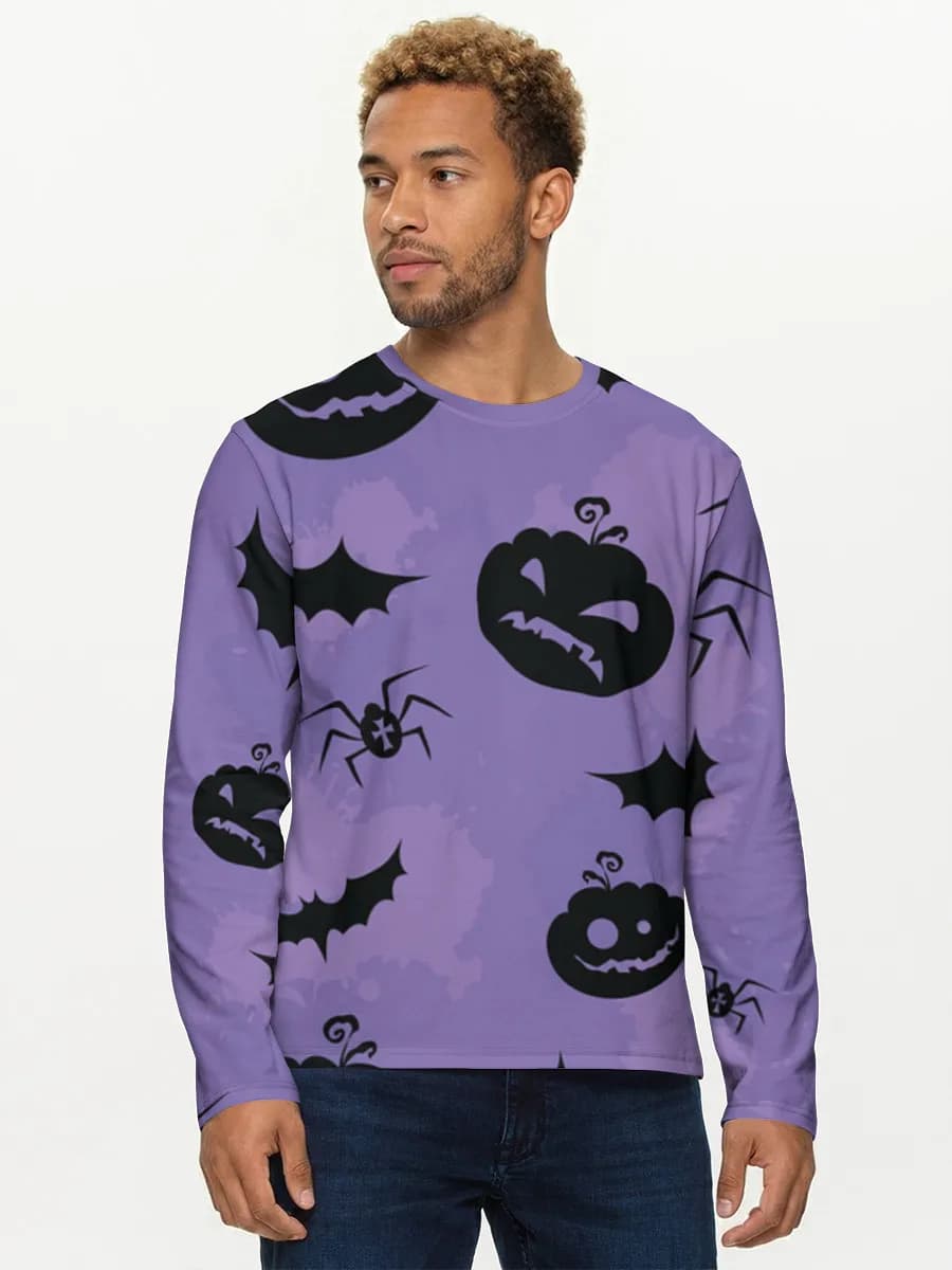 T-shirt Coton Manches Longues Homme