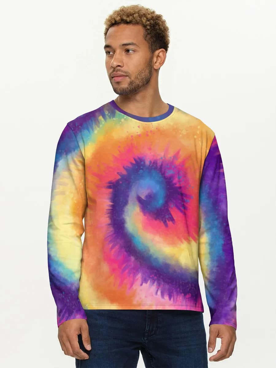 Men's cotton long sleeve shirt