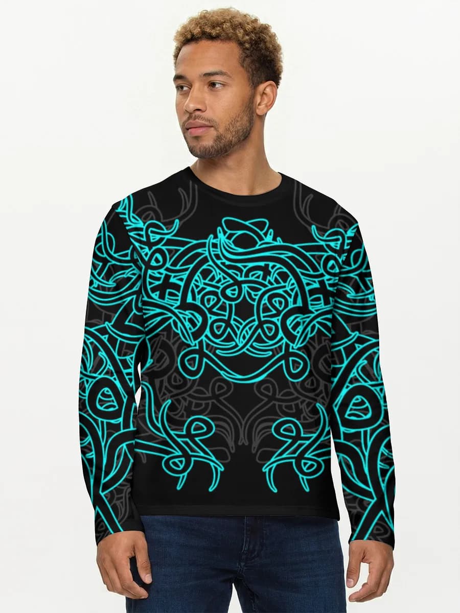 Men's cotton long sleeve shirt