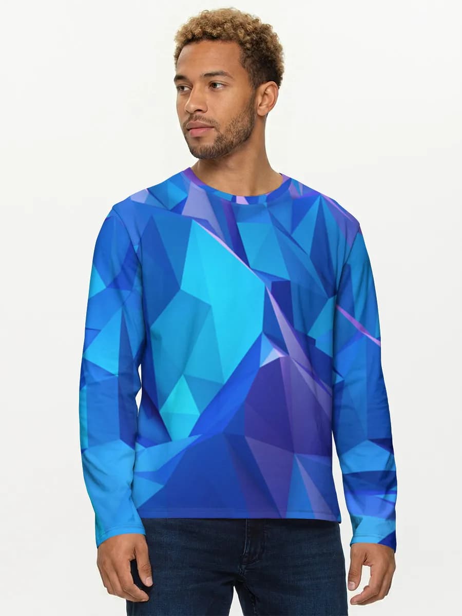 Men's cotton long sleeve shirt