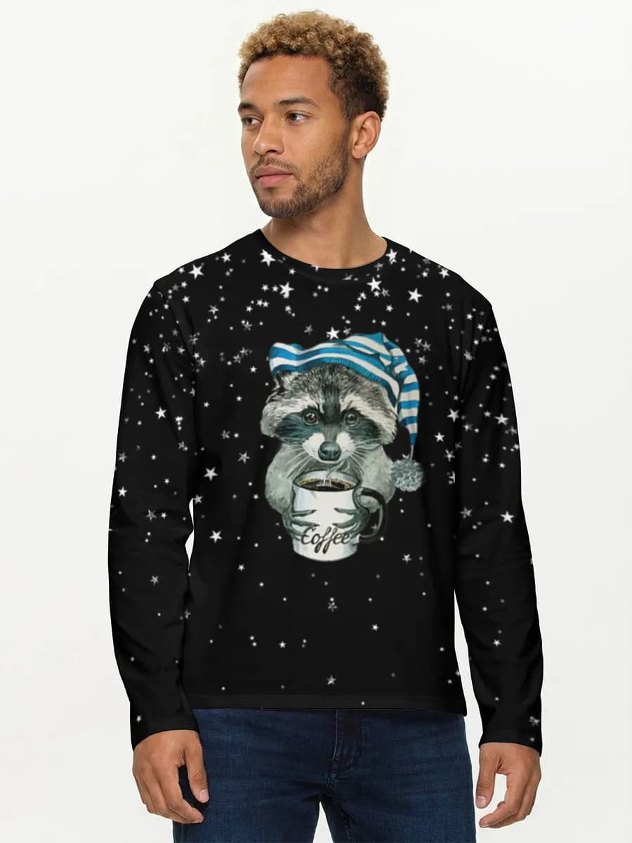 Men's cotton long sleeve shirt