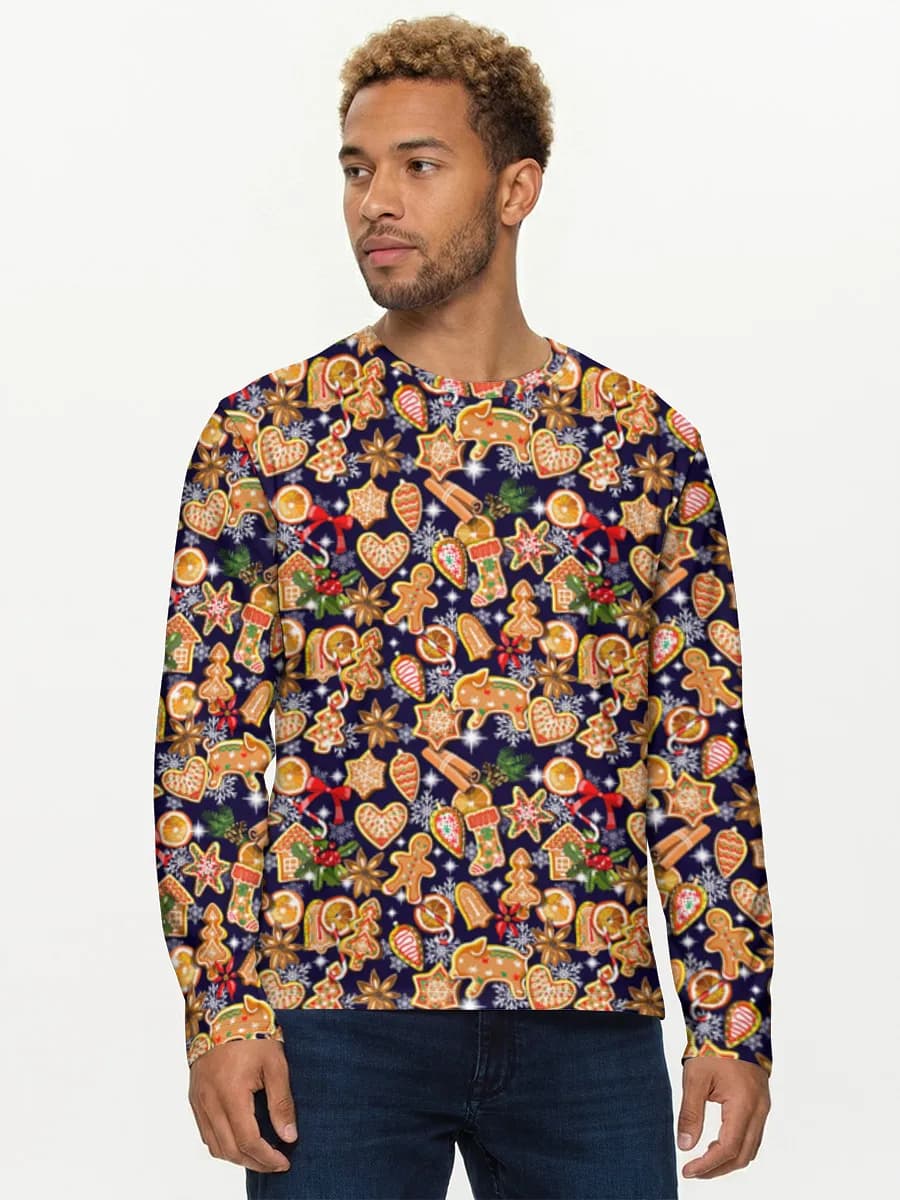 Men's cotton long sleeve shirt