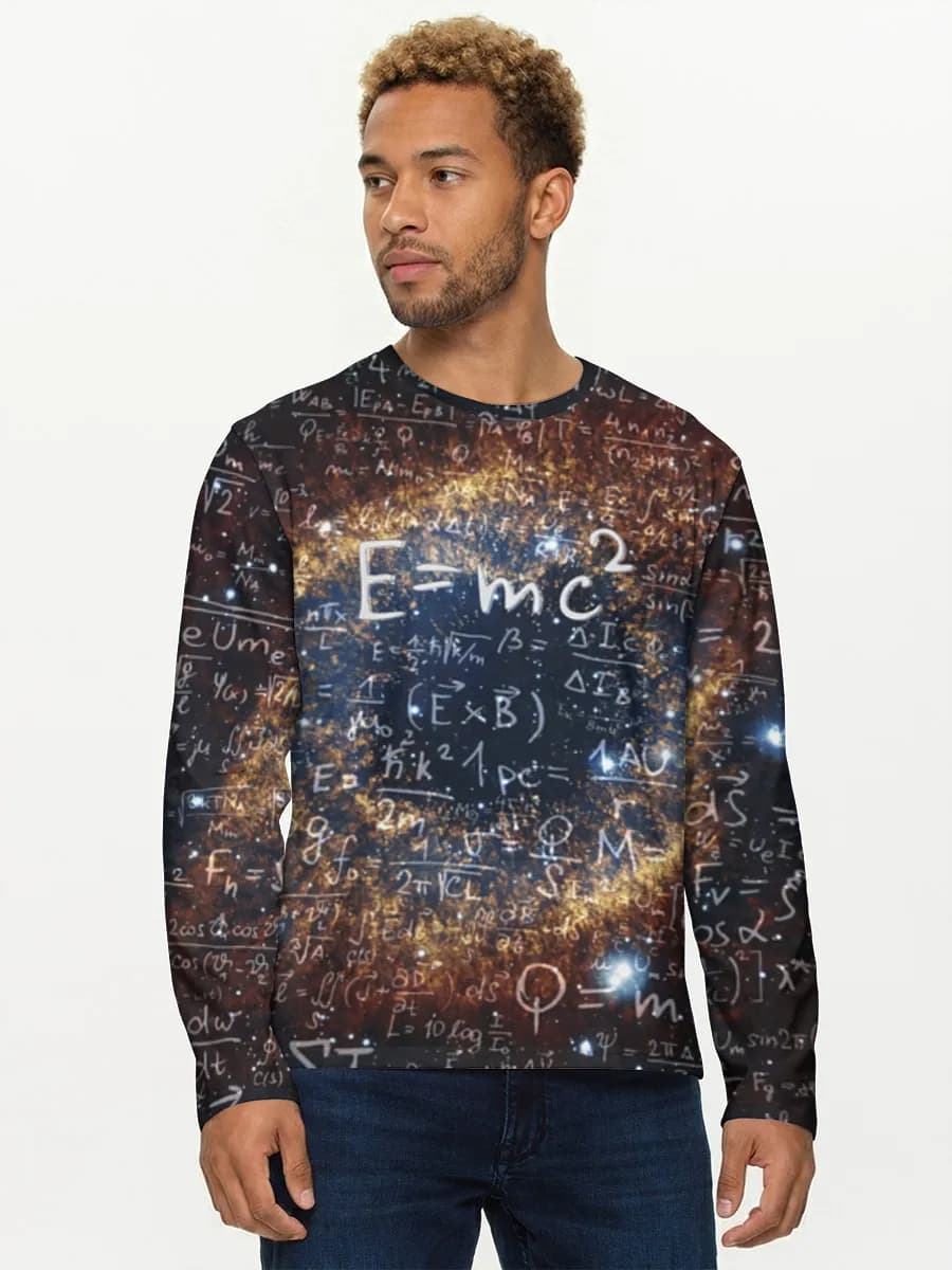 Men's cotton long sleeve shirt
