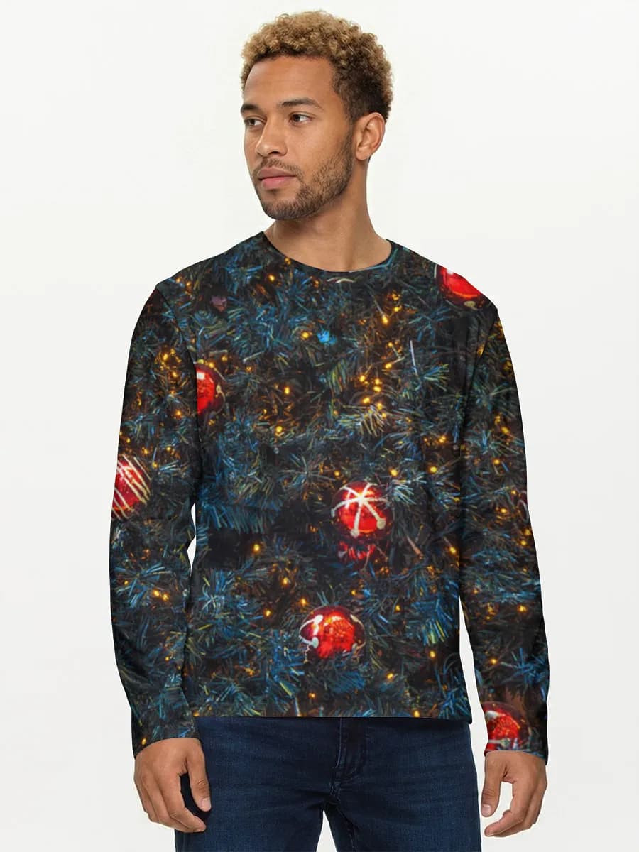 Men's cotton long sleeve shirt