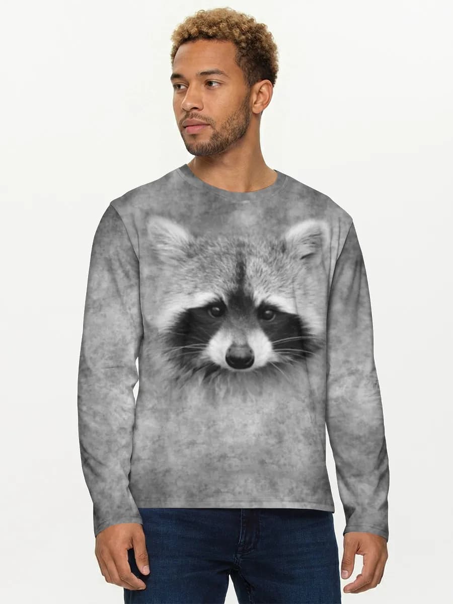 Men's cotton long sleeve shirt
