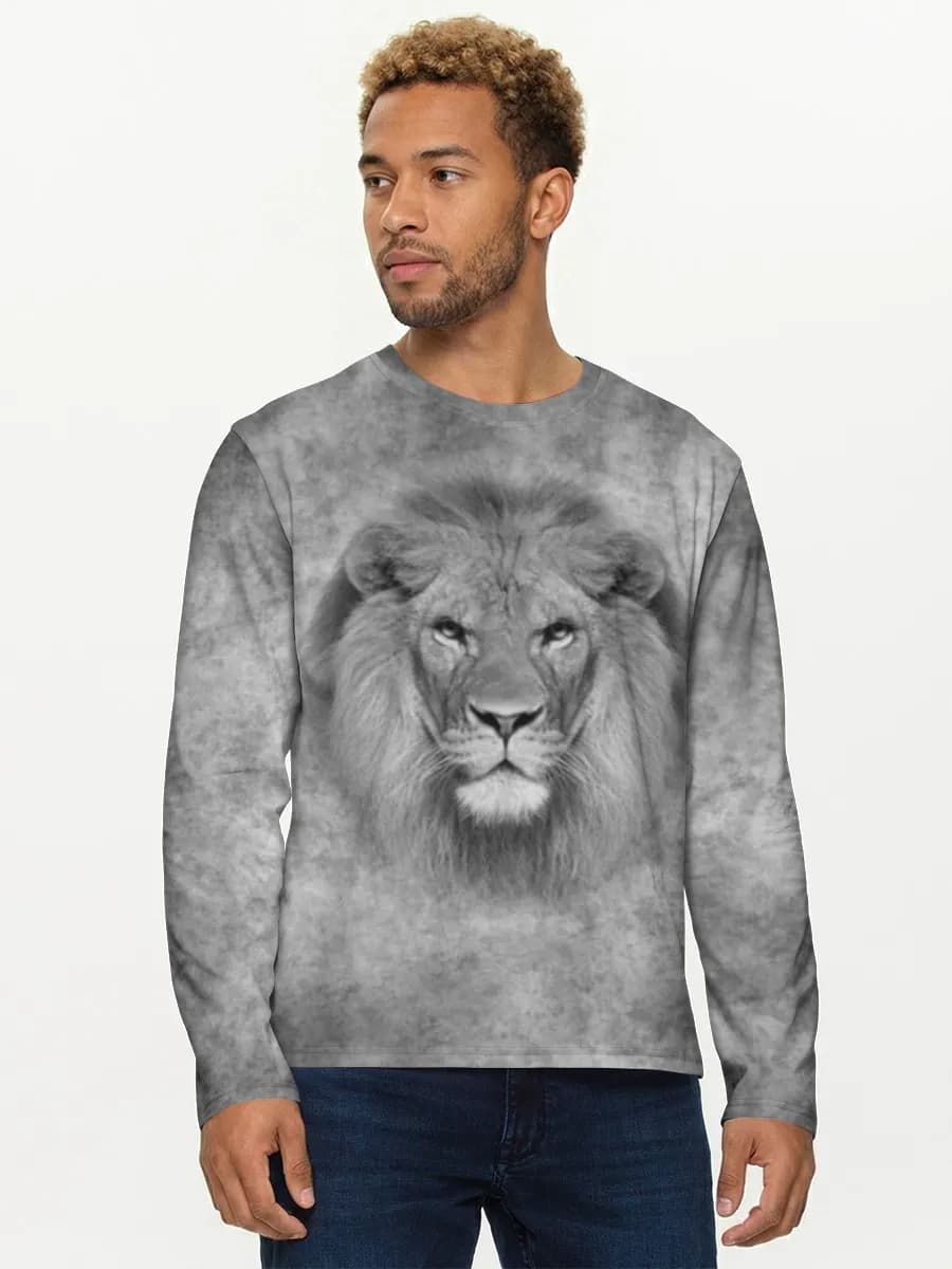 Men's cotton long sleeve shirt