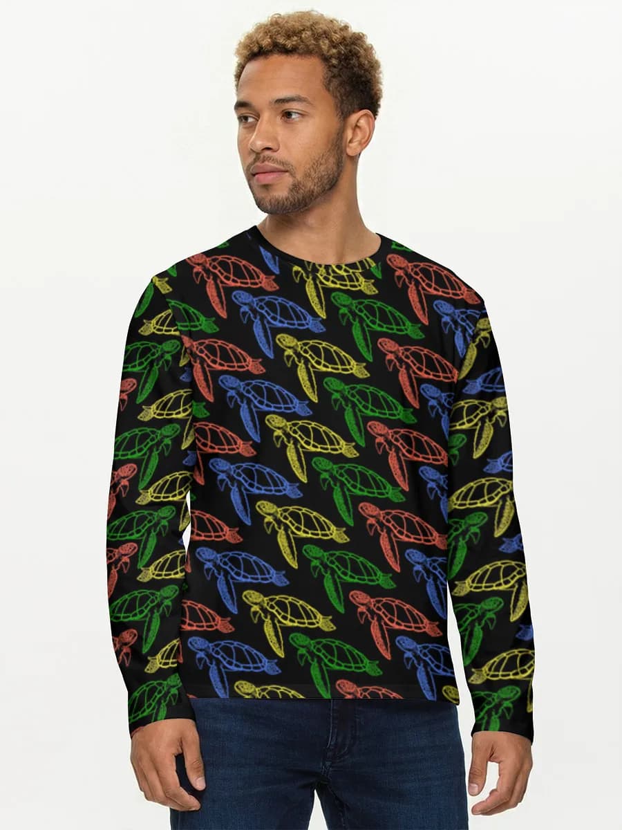 T-shirt Coton Manches Longues Homme