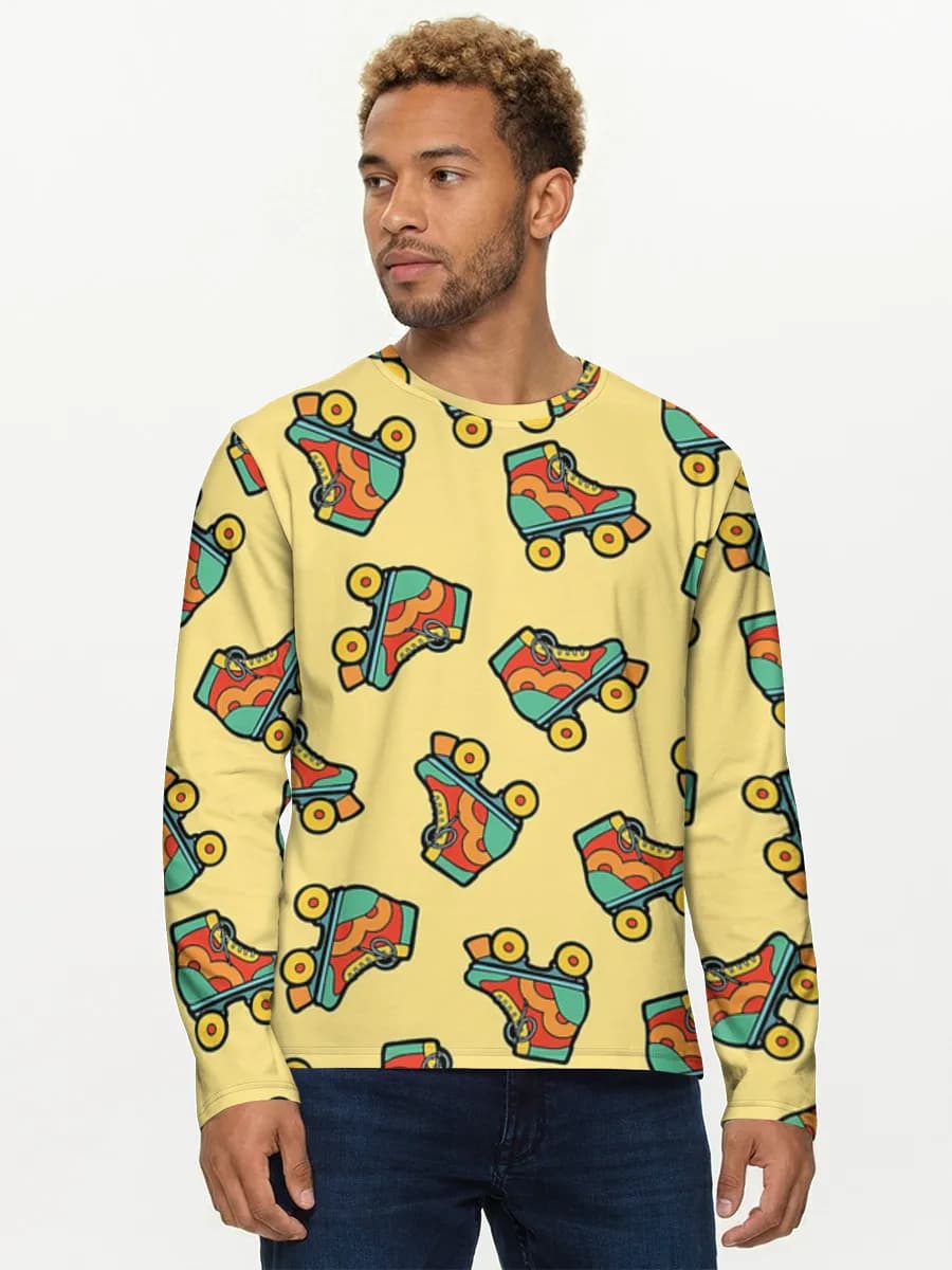 Men's cotton long sleeve shirt