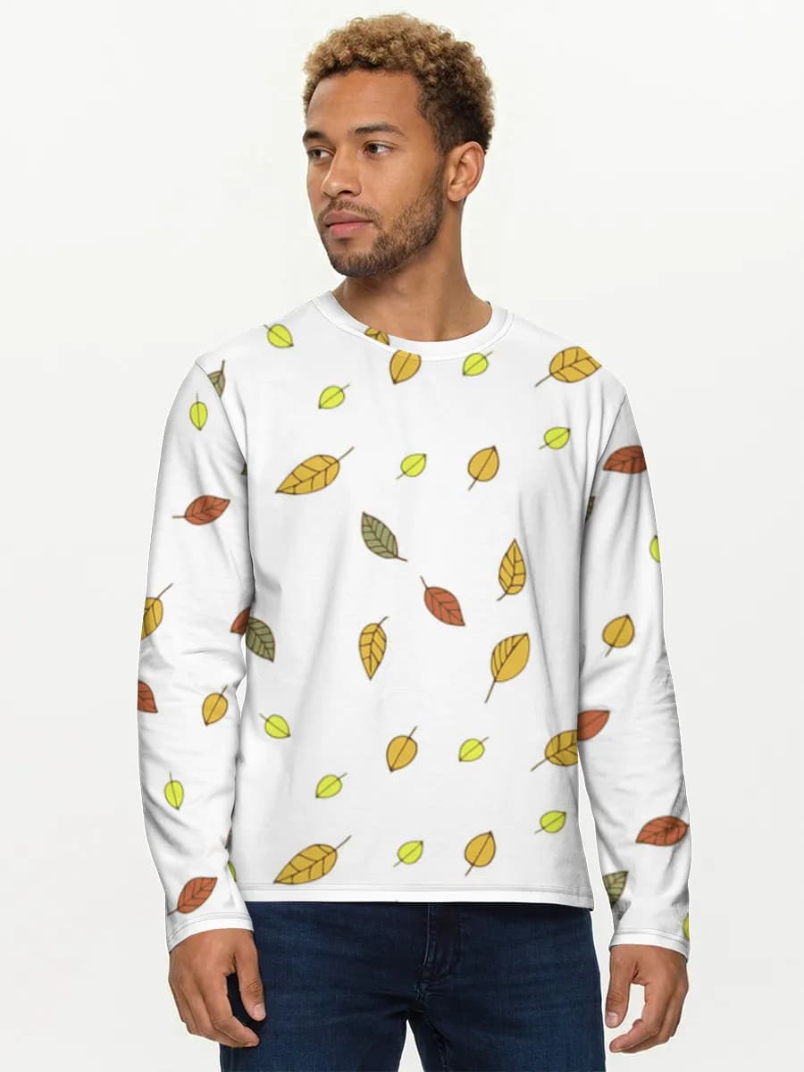 Men's cotton long sleeve shirt