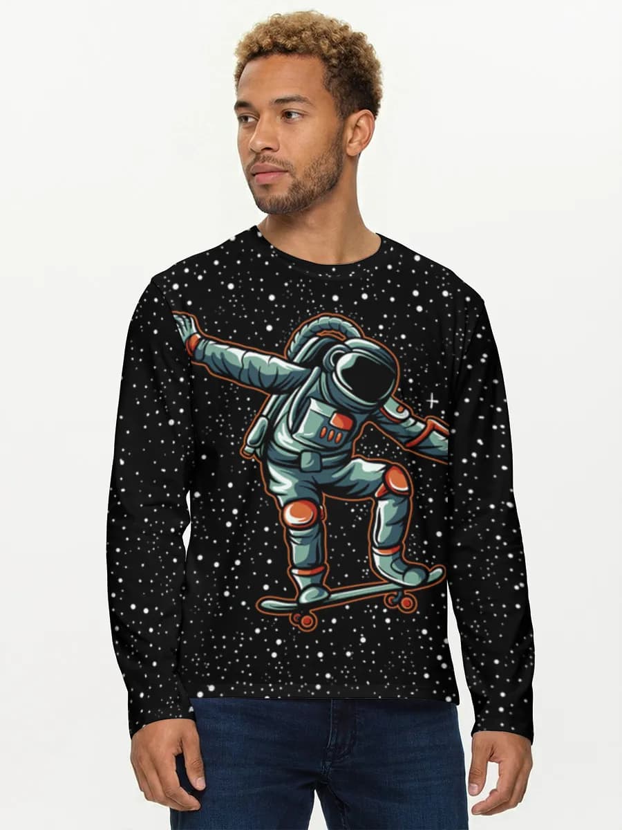 Men's cotton long sleeve shirt