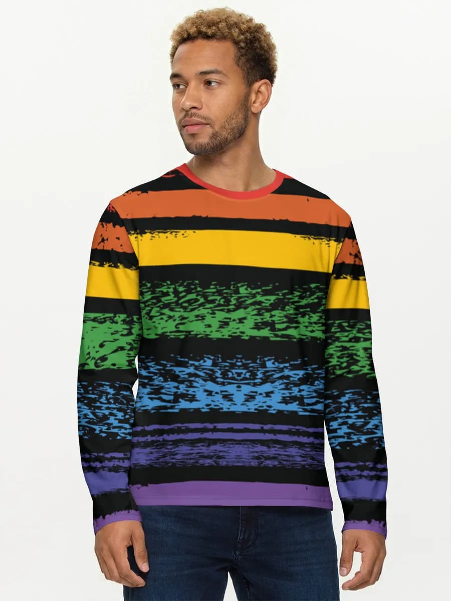 Men's cotton long sleeve shirt
