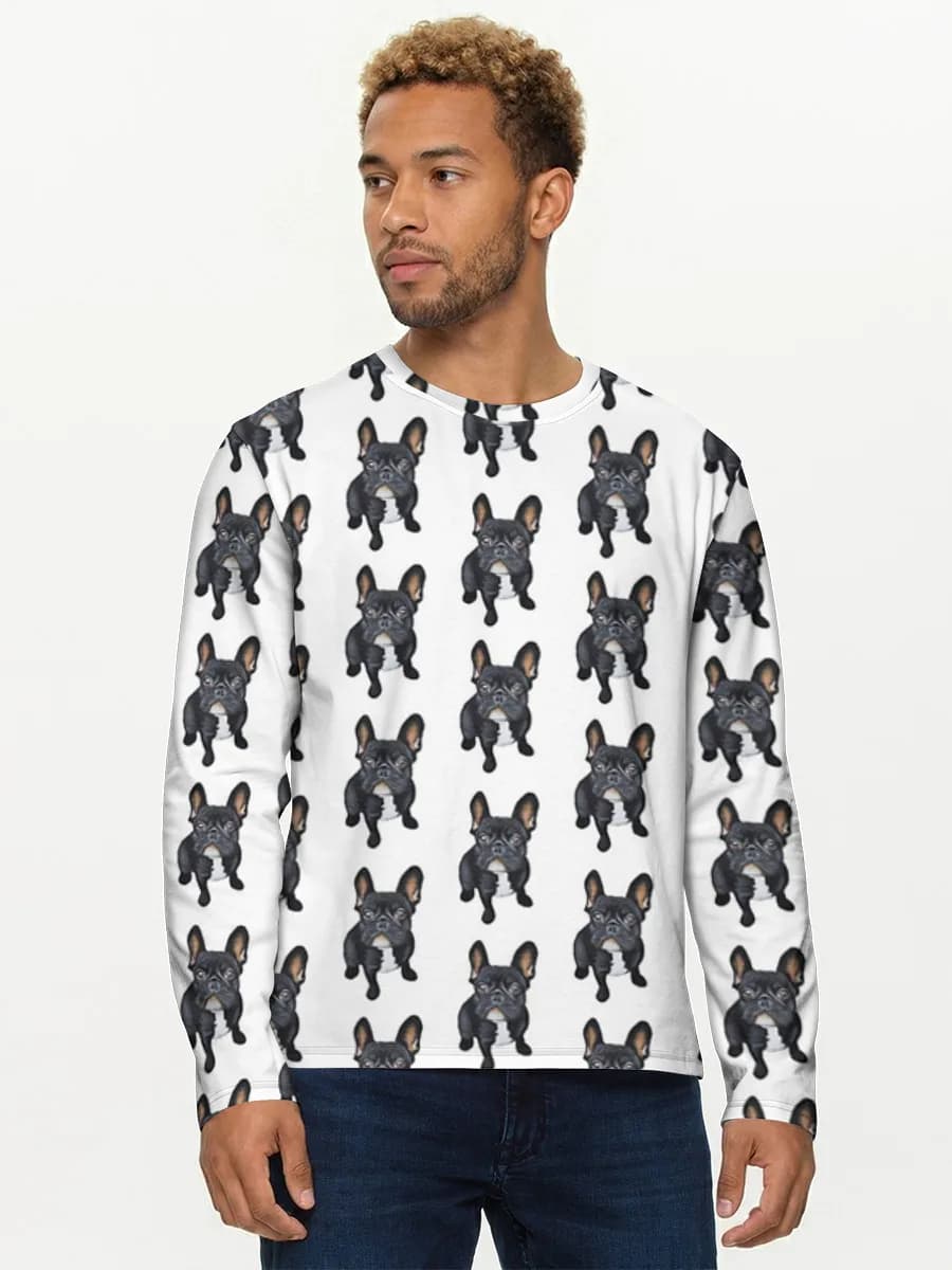 Men's cotton long sleeve shirt