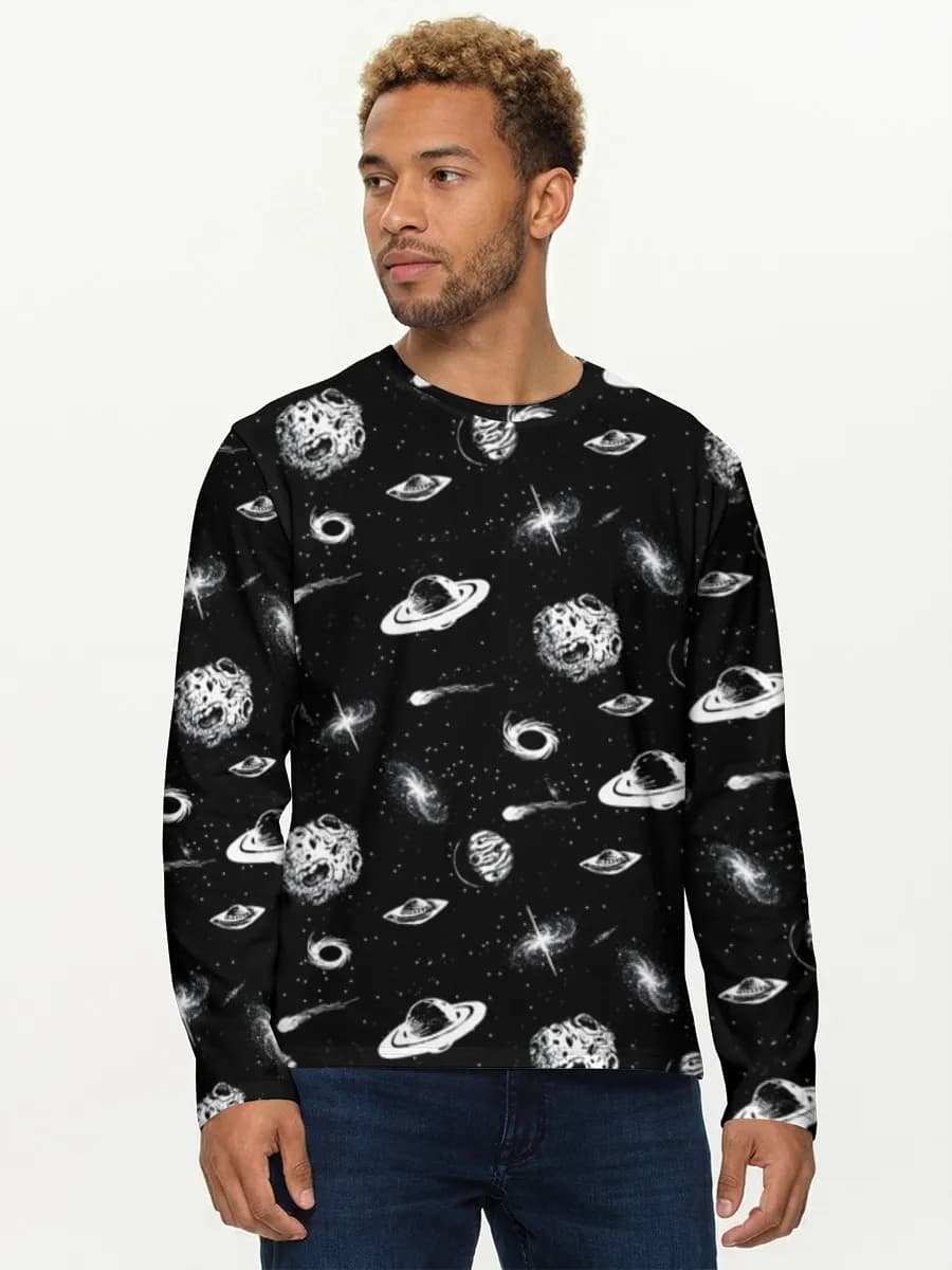 Men's cotton long sleeve shirt