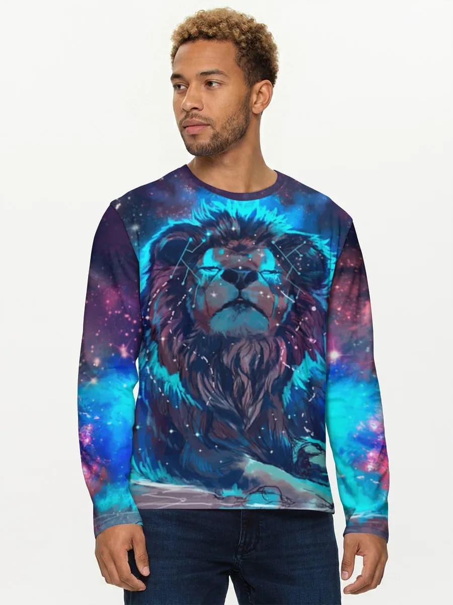 Men's cotton long sleeve shirt